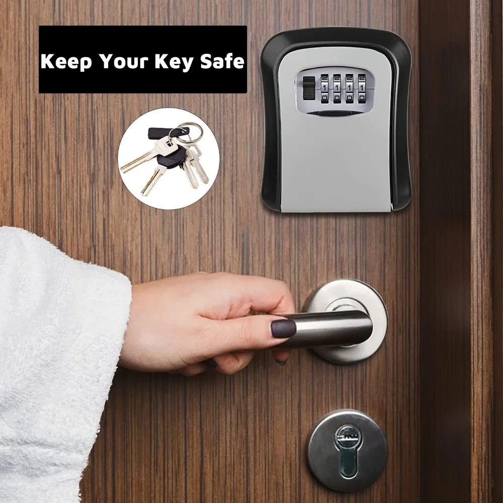 Wall-Mounted Key Lock Box – view 2