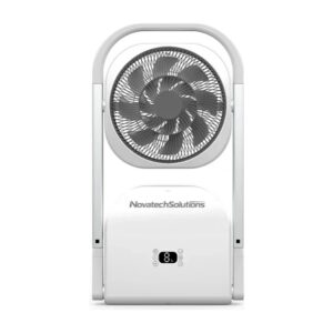 Digital Foldable Pedestal Fan – front view